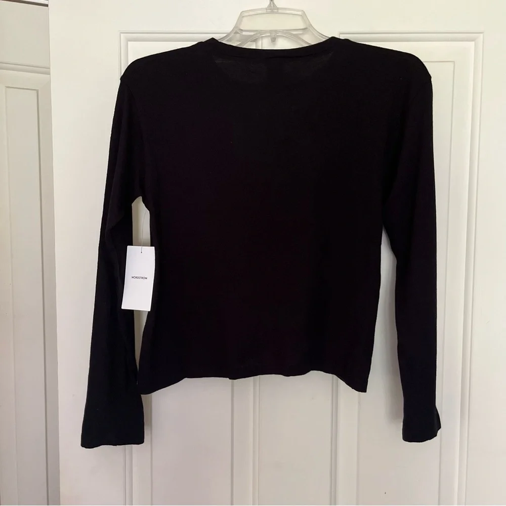 Kids Nordstrom Twist Front Shirt L